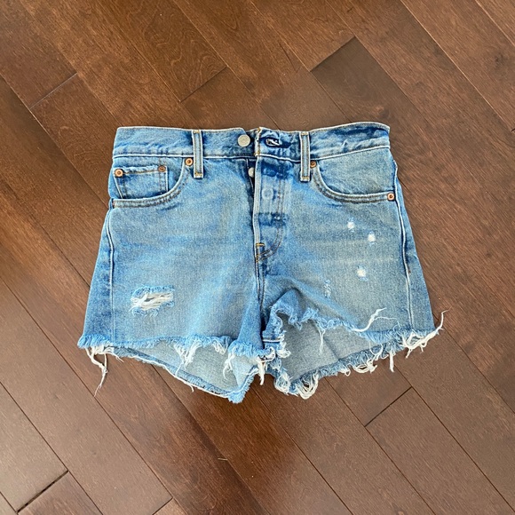 Levi's Pants - Levi’s | High Waisted Distressed Shorte